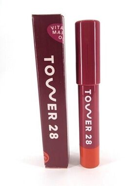 Tower 28 JuiceBalm Tinted Lip Balm: Drink, NIB